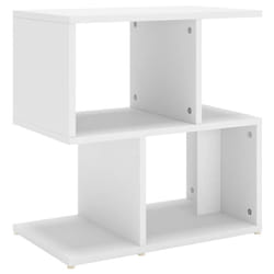 VidaXL 806364 Table de nuit et table de chevet Blanc