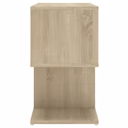 VidaXL 806370 Table de nuit et table de chevet Chêne - Vue supplémentaire 6