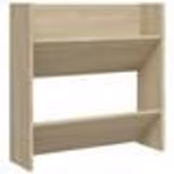 vidaXL Armoire à chaussures murale Chêne Sonoma 60x18x60 cm Aggloméré - TU