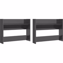 Gardez vos chaussures organisées et toujours à portée de main avec l'armoire à chaussures murale moderne ! Elle dispose d'un  ...