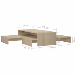 VidaXL 806798 Table à café, latérale et de salon - Vue supplémentaire 8