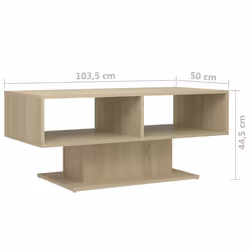 VidaXL 806825 Table à café, latérale et de salon - Vue supplémentaire 6