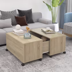 Cette table basse simple est destinée à être un supplément intemporel à votre décoration intérieure existante ! La table cent ...