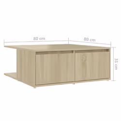 VidaXL 806879 Table à café, latérale et de salon - Vue supplémentaire 7