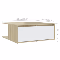 VidaXL 806881 Table à café, latérale et de salon - Vue supplémentaire 7