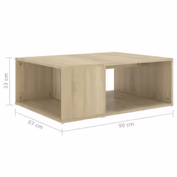 VidaXL 806906 Table à café, latérale et de salon - Vue supplémentaire 6