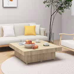 Cette table basse est un meuble indispensable pour votre salon, votre bureau, etc. La table centrale est stable et assez dura ...