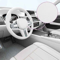 vidaXL Films 3D de voiture 2 pcs Blanc 100x150 cm