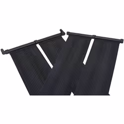 Cet ensemble de chauffage de piscine solaire capte les rayons du soleil, les convertit en chaleur et garde votre piscine conf ...