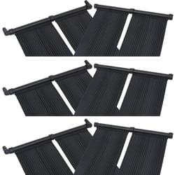 vidaXL Panneaux solaires de chauffage de piscine 6 pcs 80x310 cm