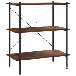 VidaXL 336341, Noir, Acier, Bois, 800 mm, 400 mm, 920 mm