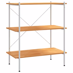 VidaXL 336342, Chêne, Blanc, Acier, Bois, 800 mm, 400 mm, 920 mm