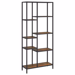 VidaXL 336360, Noir, Marron, Acier, Bois, 15 kg, 50 kg, 800 mm
