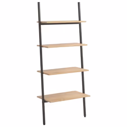VidaXL 336373, Noir, Marron, Acier, Bois, 10 kg, 40 kg, 640 mm