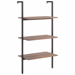 VidaXL 336380, Noir, Marron, Acier, Bois, 10 kg, 40 kg, 640 mm
