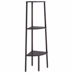 VidaXL 336390, Noir, Acier, Bois, 10 kg, 40 kg, 455 mm