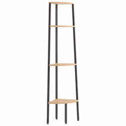 VidaXL 336391, Noir, Marron, Acier, Bois, 10 kg, 40 kg, 455 mm