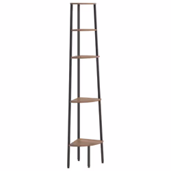 VidaXL 336395, Noir, Marron, Acier, Bois, 10 kg, 40 kg, 455 mm