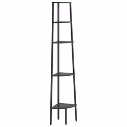 VidaXL 336396, Noir, Acier, Bois, 10 kg, 40 kg, 455 mm