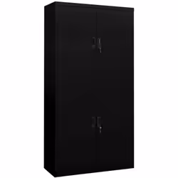 Éliminez tout votre encombrement au bureau à l'aide de cette armoire ! L'armoire de rangement est en acier, ce qui la rend ex ...
