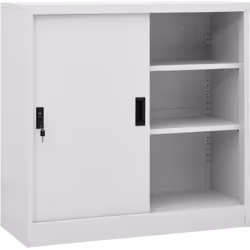 Éliminez tout votre encombrement au bureau à l'aide de cette armoire ! L'armoire de rangement est en acier, ce qui la rend ex ...