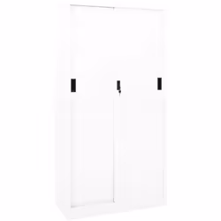 Éliminez tout votre encombrement au bureau à l'aide de cette armoire ! L'armoire de rangement est en acier, ce qui la rend ex ...