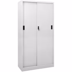 Éliminez tout votre encombrement au bureau à l'aide de cette armoire ! L'armoire de rangement est en acier, ce qui la rend ex ...