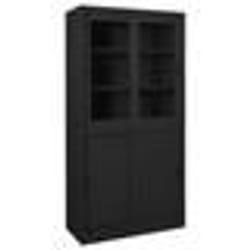 vidaXL Armoire de bureau et porte coulissante Anthracite 90x40x180 cm - TU