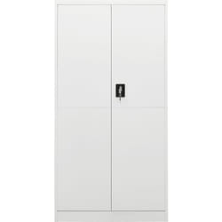 Armoire à casiers Blanc 90x40x180 cm Acier