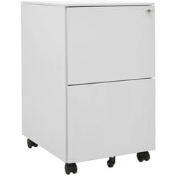 Vidaxl - Classeur mobile Gris clair 39x45x67 cm Acier