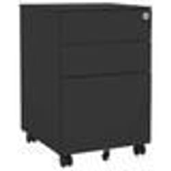 vidaXL Classeur mobile Anthracite 39x45x60 cm Acier - TU