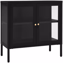 Ce buffet élégant, au design classique et épuré, constitue un supplément décoratif et pratique parfait à votre décoration exi ...