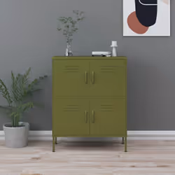 Cette armoire de rangement vous permettra de garder votre maison propre et bien rangée ! Cette armoire de rangement est fabri ...