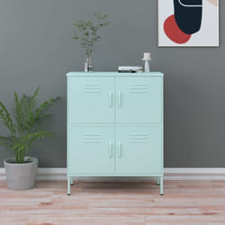 Vidaxl - Armoire de rangement Vert menthe 80x35x101,5 cm Acier