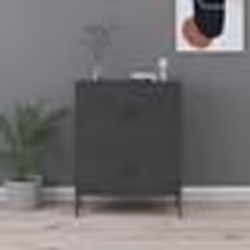 vidaXL Armoire de rangement Anthracite 80x35x101,5 cm Acier - TU