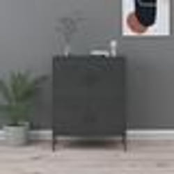 vidaXL Armoire de rangement Anthracite 80x35x101,5 cm Acier - TU