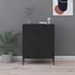 vidaXL Armoire de rangement Noir 80x35x101,5 cm Acier - TU