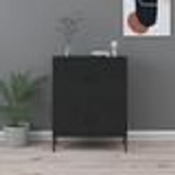 vidaXL Armoire de rangement Noir 80x35x101,5 cm Acier - TU