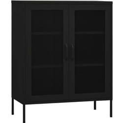 Armoire de rangement Noir 80x35x101,5 cm Acier vidaXL