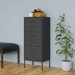 Armoire de rangement Anthracite 42,5x35x101,5 cm Acier Vidaxl