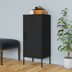Armoire de rangement Noir 42,5x35x101,5 cm Acier Vidaxl