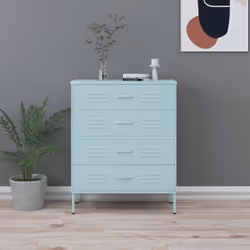 Cette commode au design pratique est un véritable accroche-regard pour votre décoration d'intérieur. Cette armoire d'appoint, ...