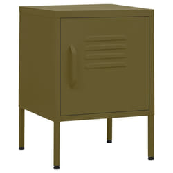 VidaXL 336207 Table de nuit et table de chevet Olive
