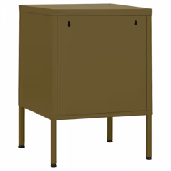 VidaXL 336207 Table de nuit et table de chevet Olive - Vue supplémentaire 5