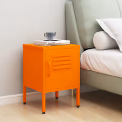 VidaXL 336210 Table de nuit et table de chevet Orange