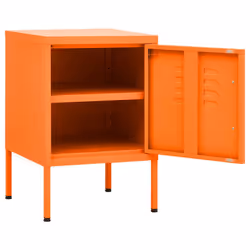 VidaXL 336210 Table de nuit et table de chevet Orange - Vue supplémentaire 4