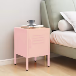 VidaXL 336211 Table de nuit et table de chevet Rose