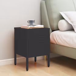VidaXL 336213 Table de nuit et table de chevet Anthracite