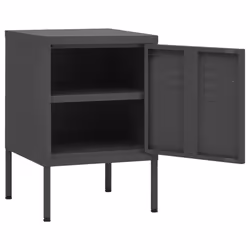VidaXL 336213 Table de nuit et table de chevet Anthracite - Vue supplémentaire 4