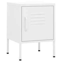 VidaXL 336215 Table de nuit et table de chevet Blanc